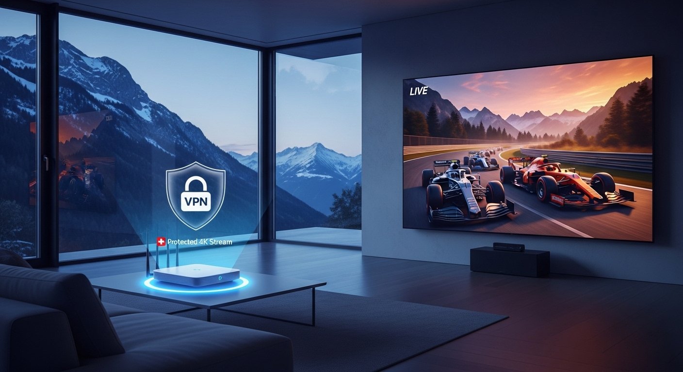 Anonymes Streamen mit VPN für Formel 1 Live Stream