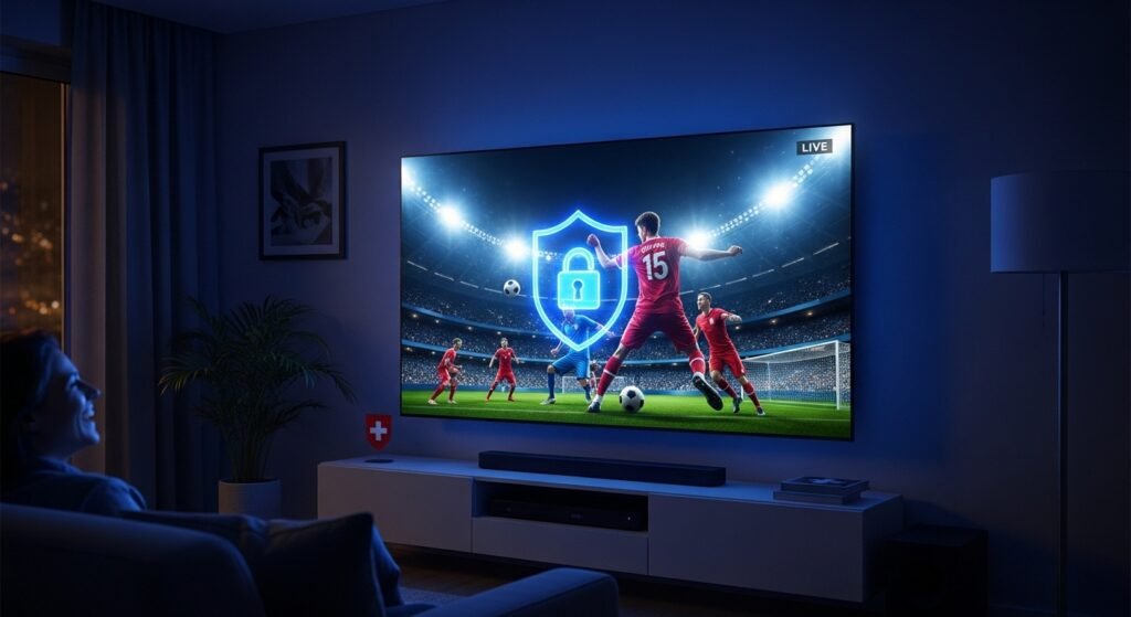 IPTV 4K HDR Sport live auf Apple TV genießen – Anonym und Sicher (VPN).