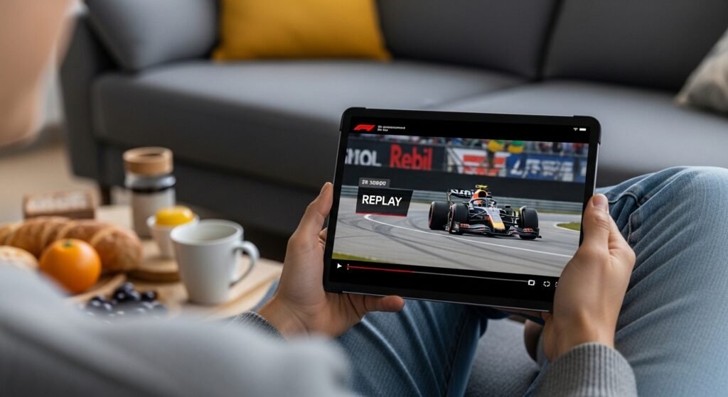 Formel 1 Live Stream  (Catch-up) – Rennen schauen, wann Sie wollen.