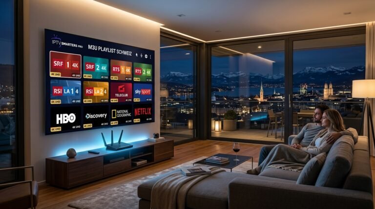 M3U Playlist Schweiz: Organisierte IPTV Senderliste